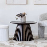 House Nordic Osaka pyöreä sohvapöytä Ø70 cm savutammi